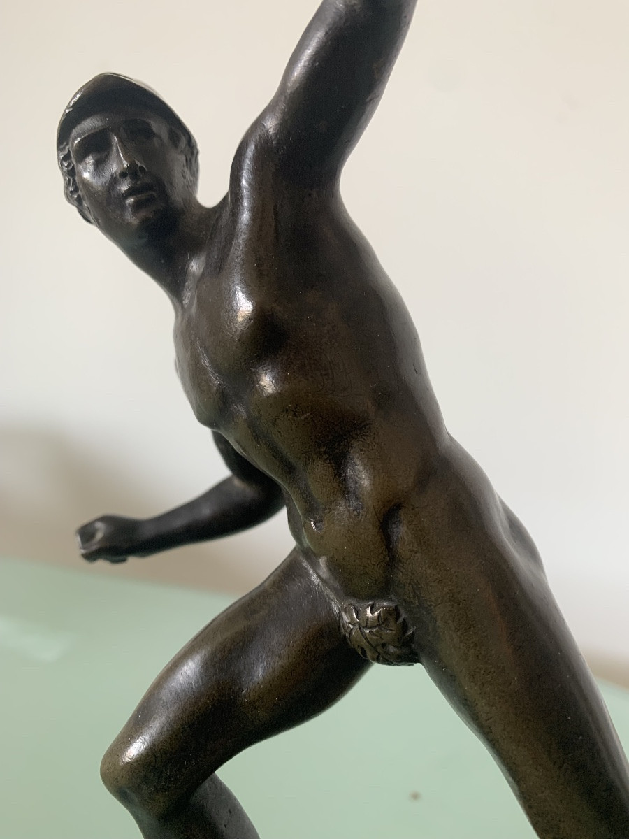 Bronze Helmeted Greek Warrior From Antiquity-photo-4