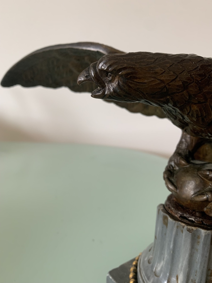 Bronze Sculpture Of The Eagle-photo-3