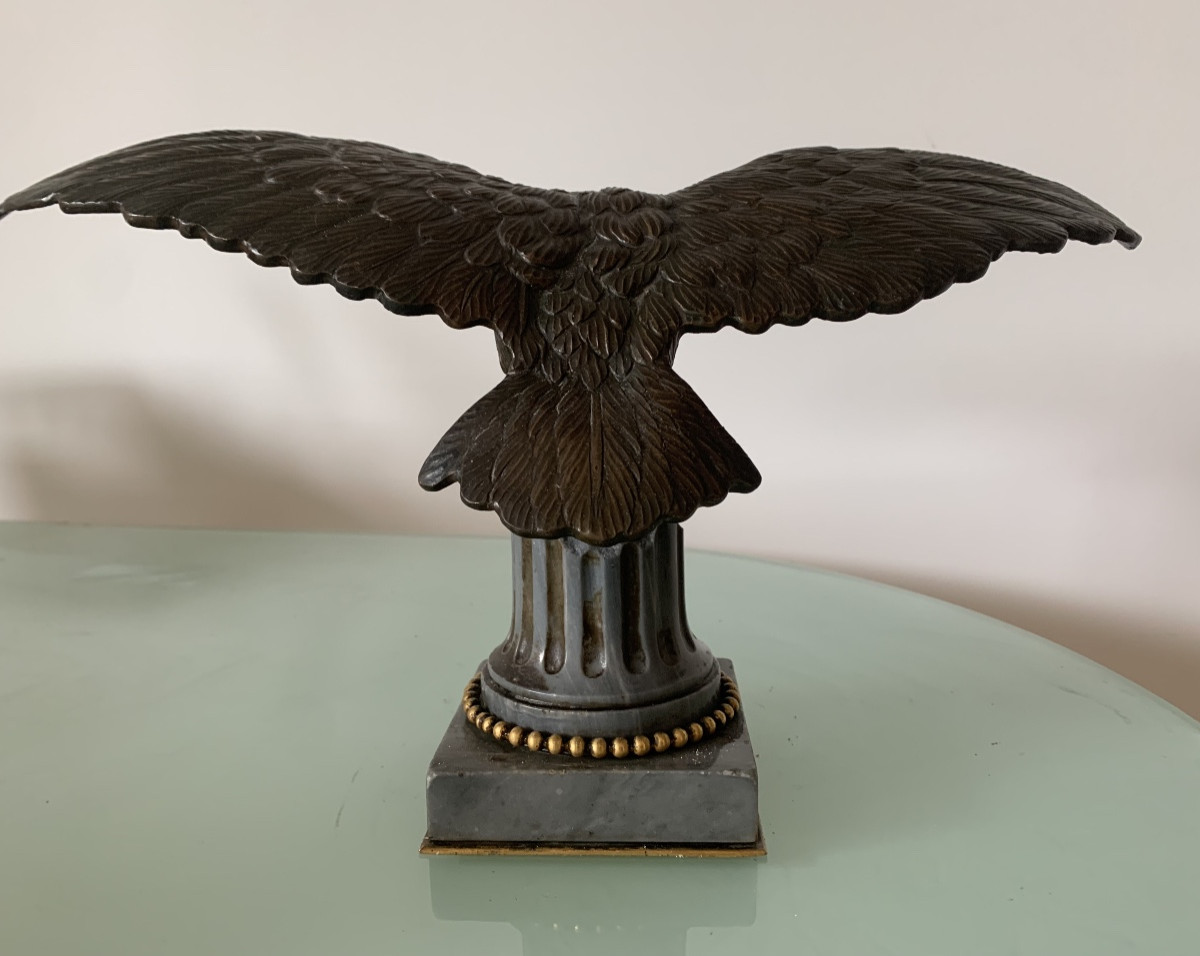 Bronze Sculpture Of The Eagle-photo-4
