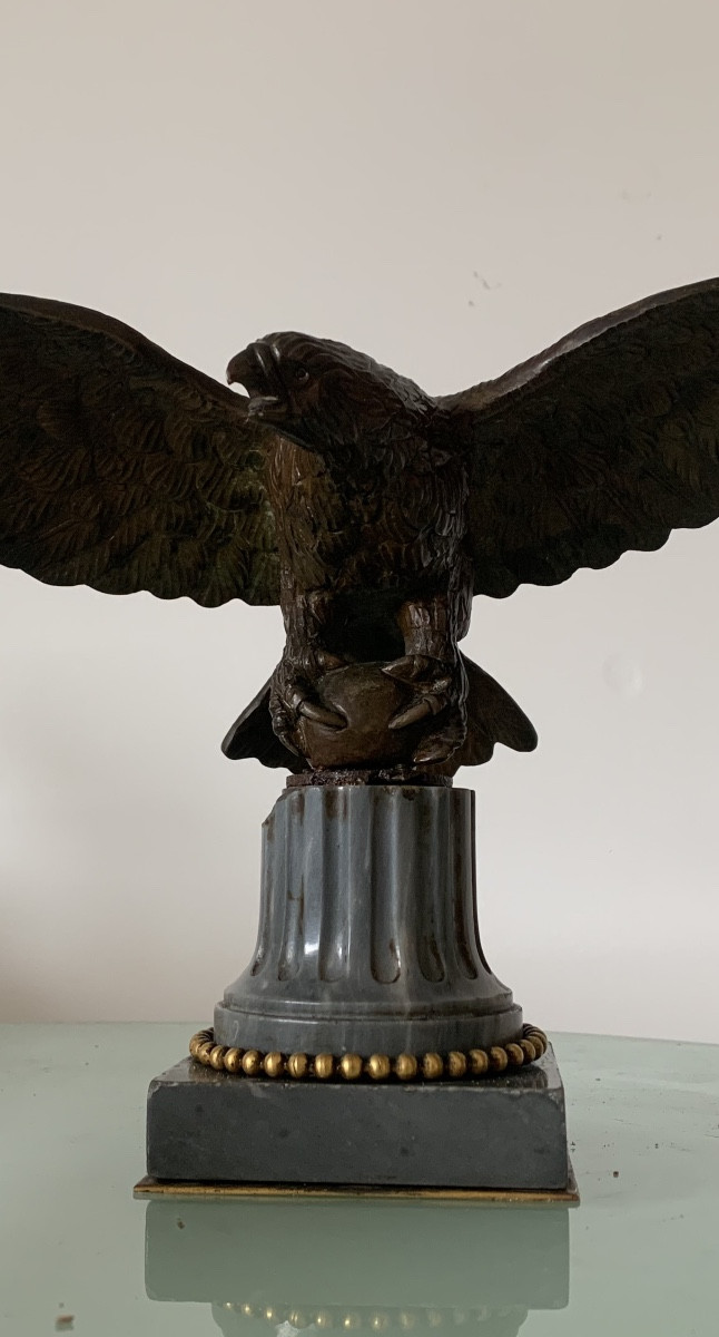 Bronze Sculpture Of The Eagle-photo-1