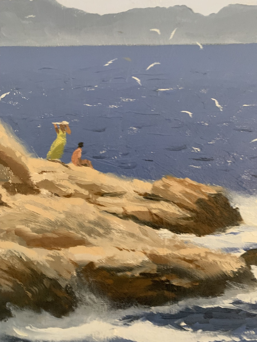 Marseille par John Mendray peintre de la marine -photo-2