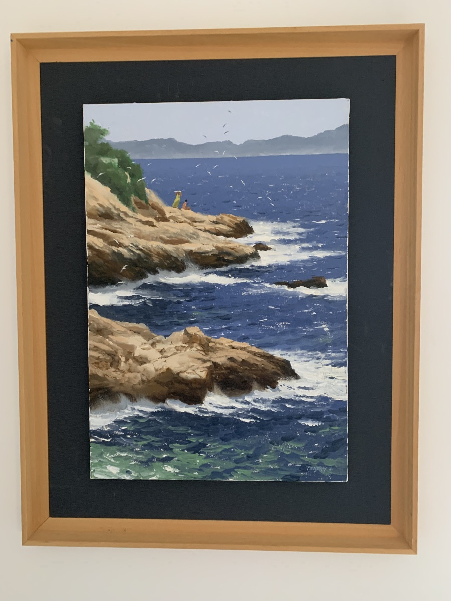 Marseille par John Mendray peintre de la marine -photo-4