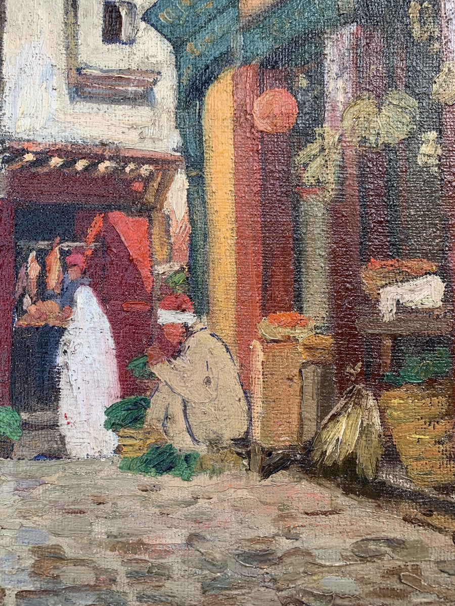 Gustave LINO- 1893-1961 La casbah -photo-2