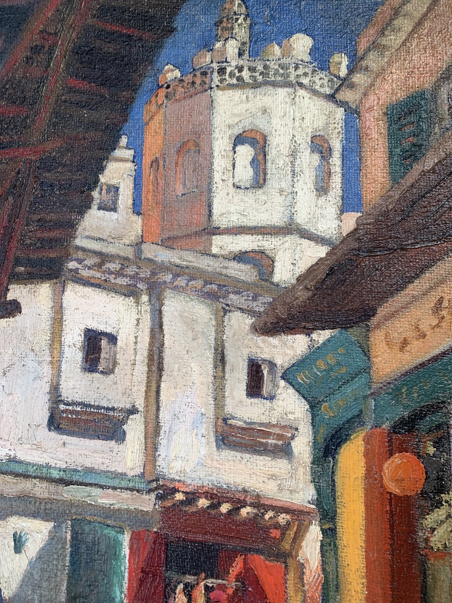 Gustave LINO- 1893-1961 La casbah -photo-1