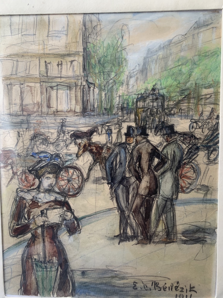 Paris's Grands Boulevards By Emmanuel-charles Benezit -photo-4