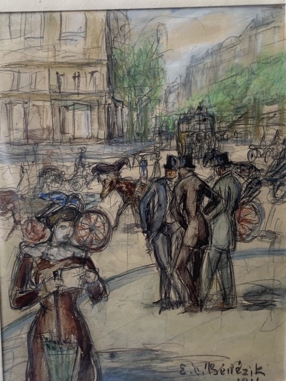 Paris's Grands Boulevards By Emmanuel-charles Benezit 