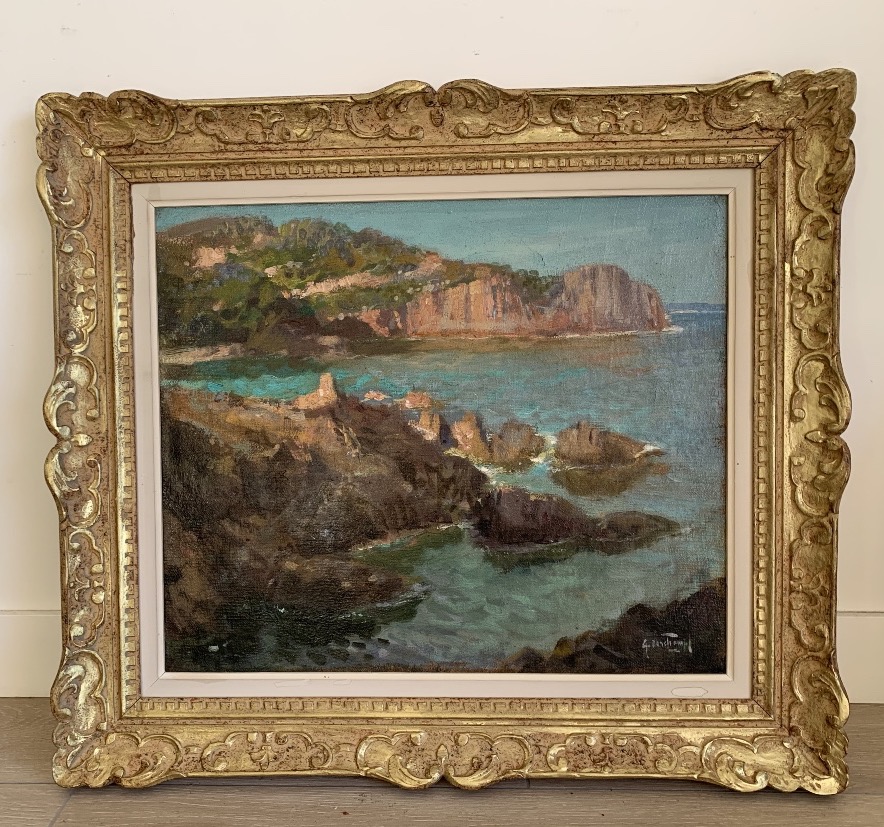 La Côte d’Azur la calanque du Trayas  par Gabriel DESCHAMPS