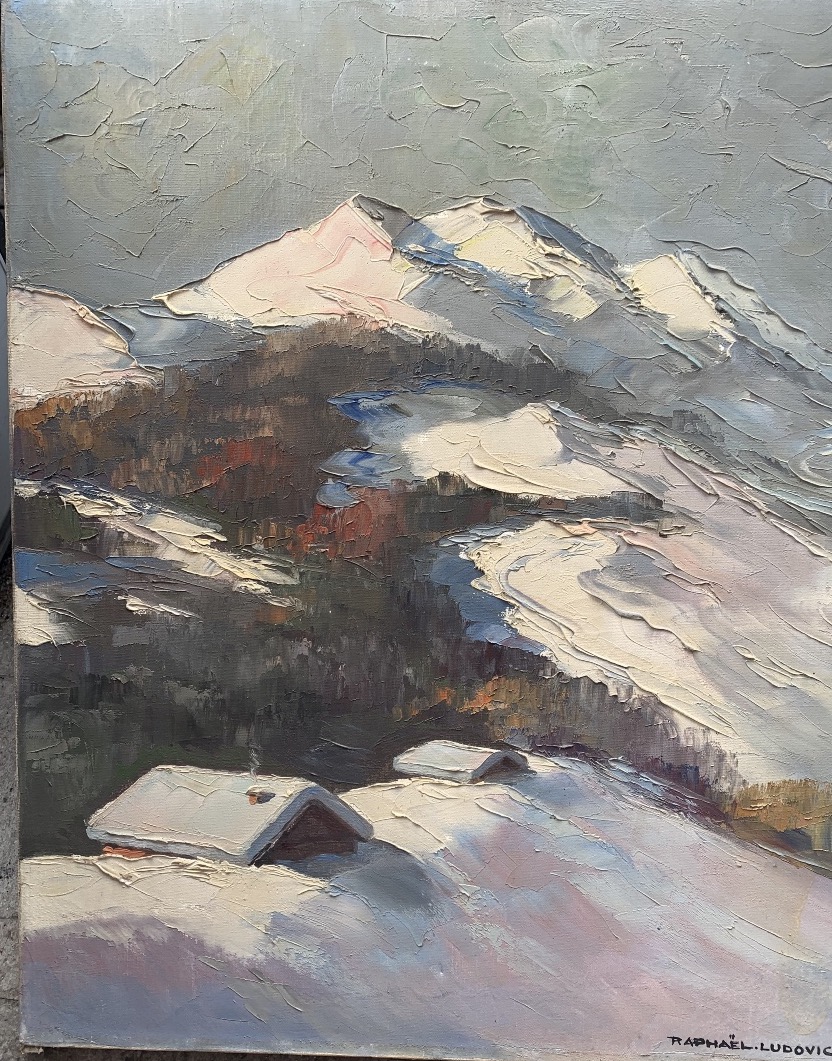 Savoie Aréches By Raphaël Ludovic: Mountain Landscape
