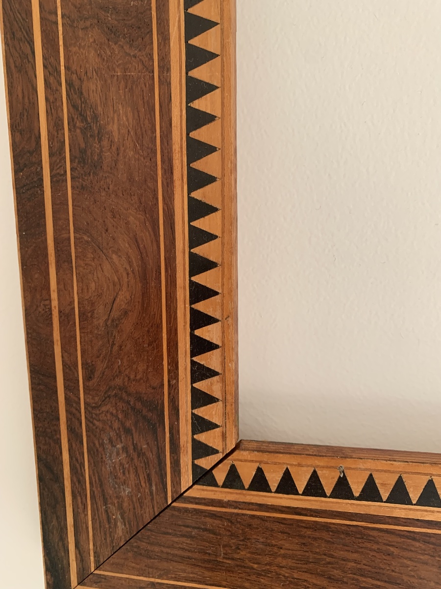 19th-century Frame For A 6f Painting... 41x33 Cm-photo-4