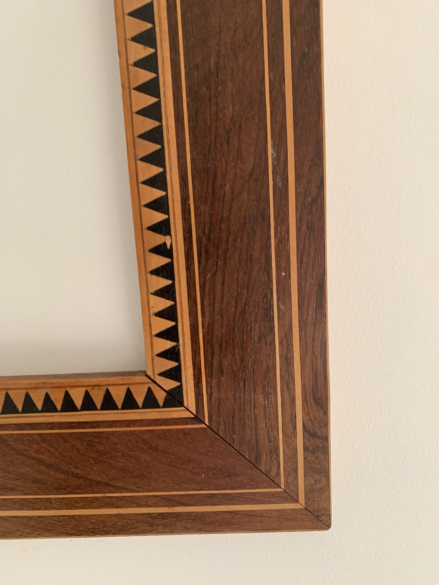 19th-century Frame For A 6f Painting... 41x33 Cm-photo-1