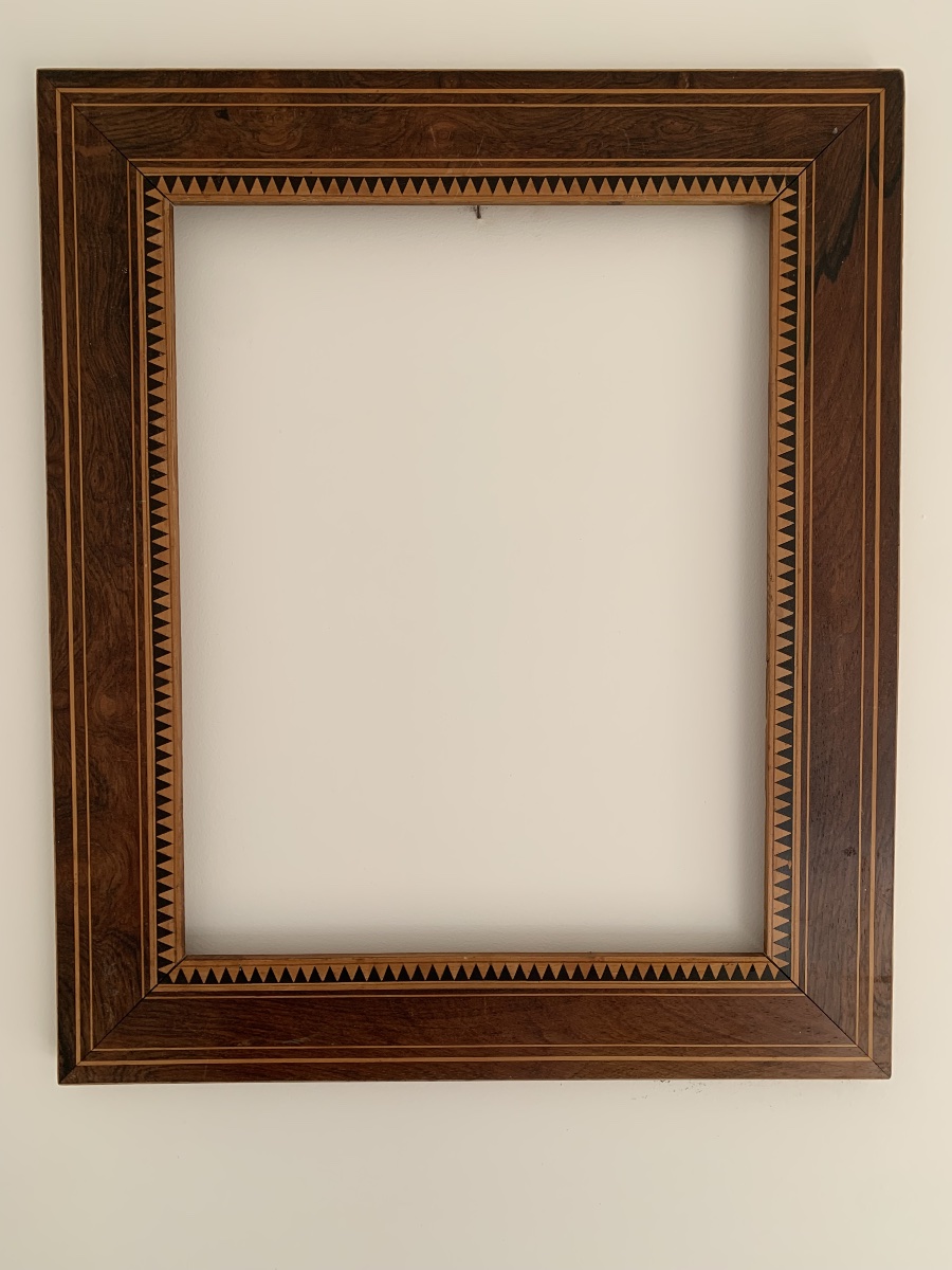 19th-century Frame For A 6f Painting... 41x33 Cm