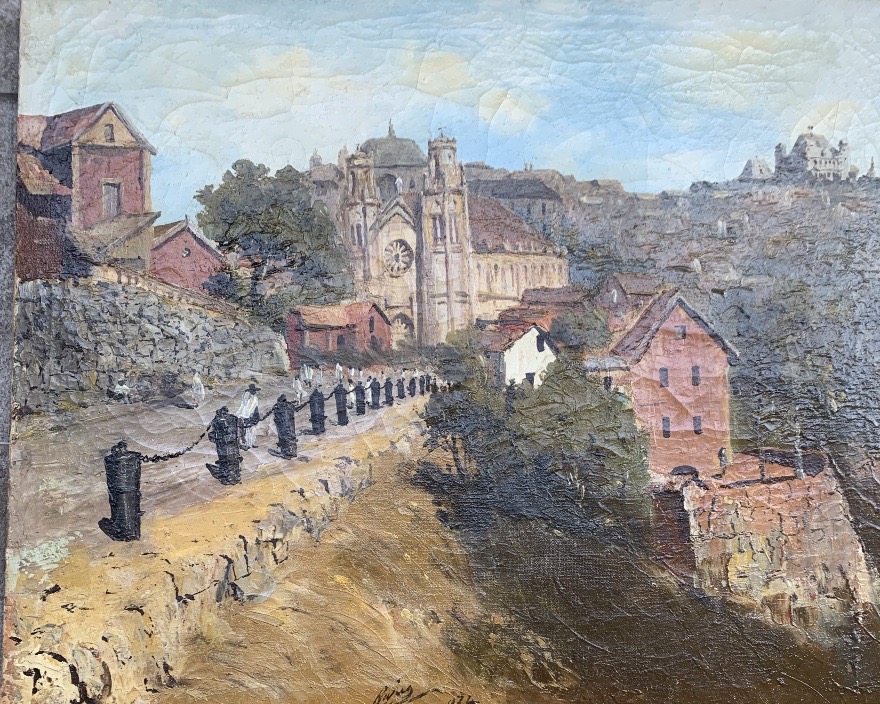 Rue Des Canons In Madagascar, 1934