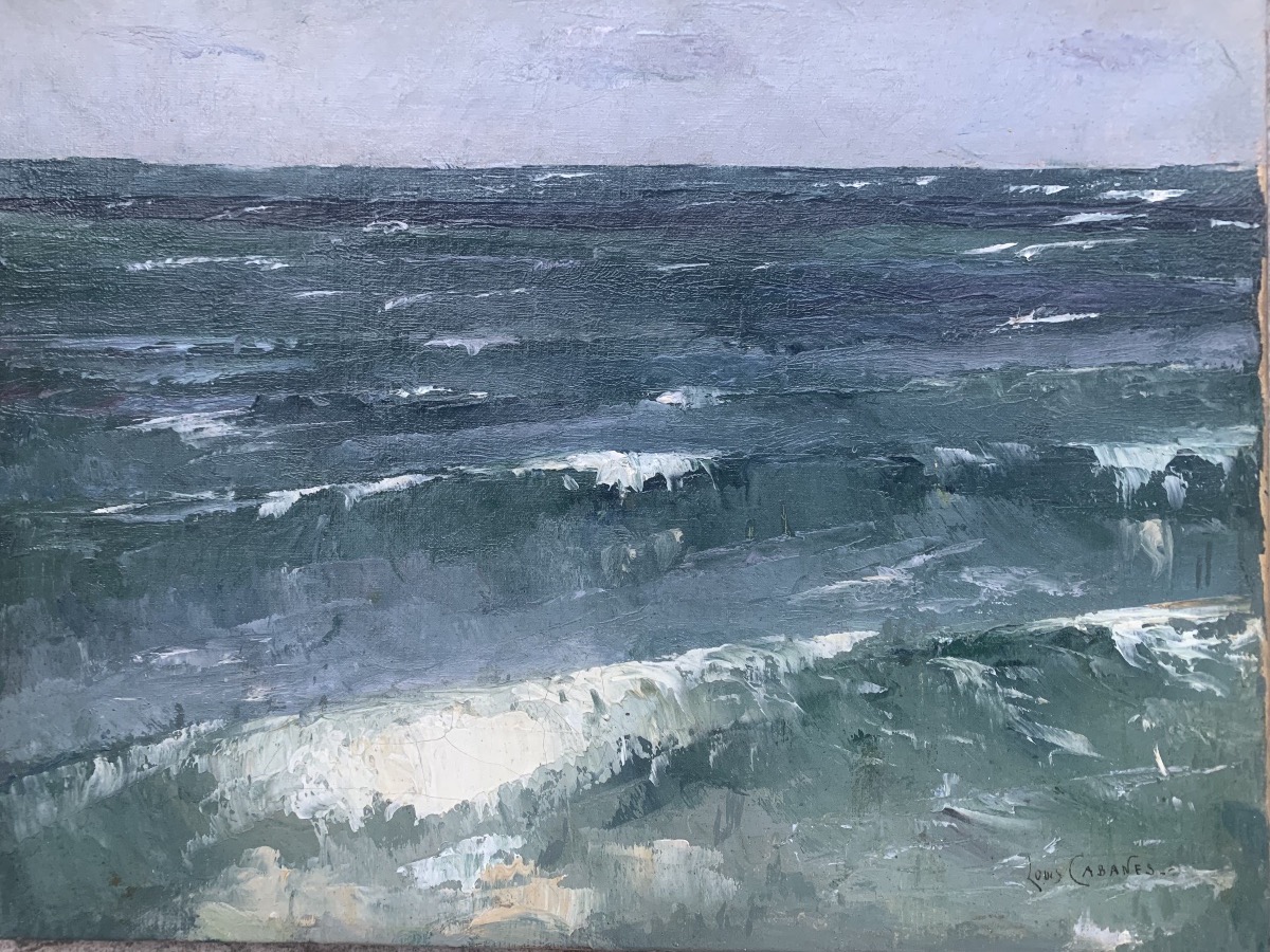 Louis François Cabanes, Marine Artist