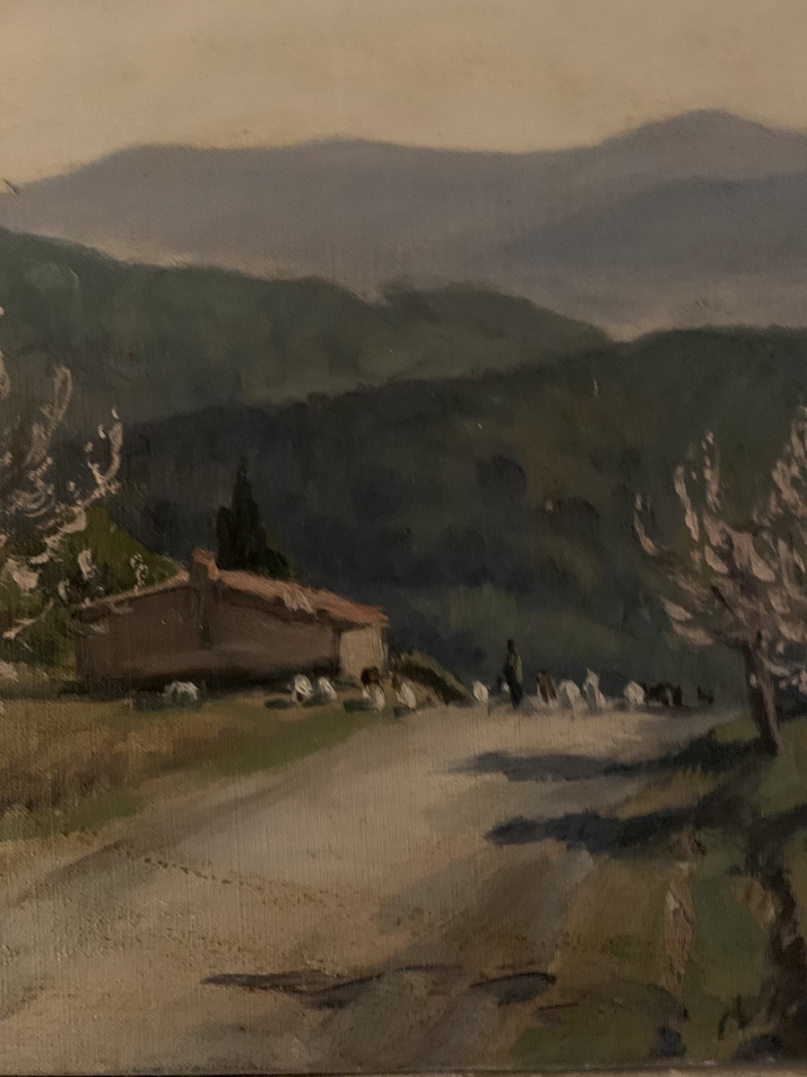 Environ de Savary par Lucien Seevagen paire de tableaux -photo-3