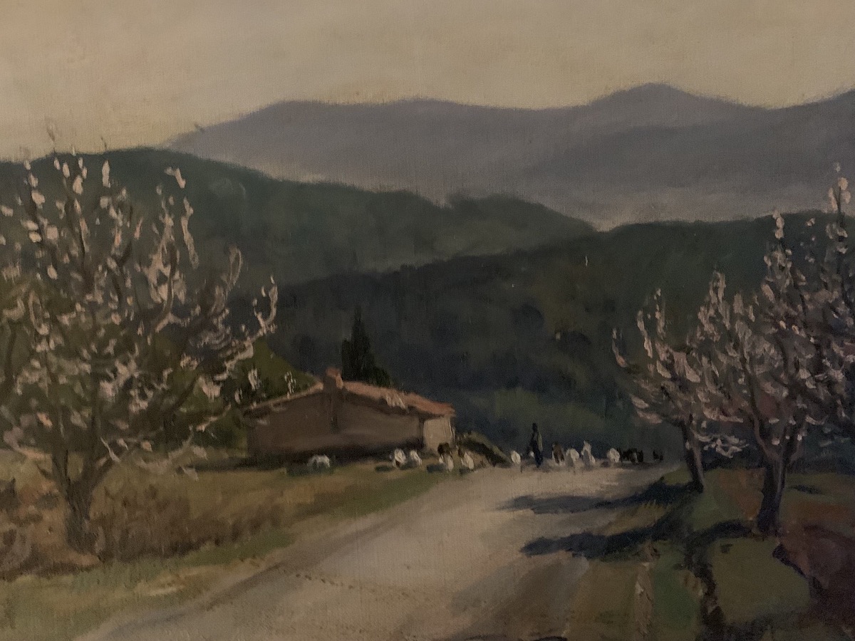 Environ de Savary par Lucien Seevagen paire de tableaux -photo-1