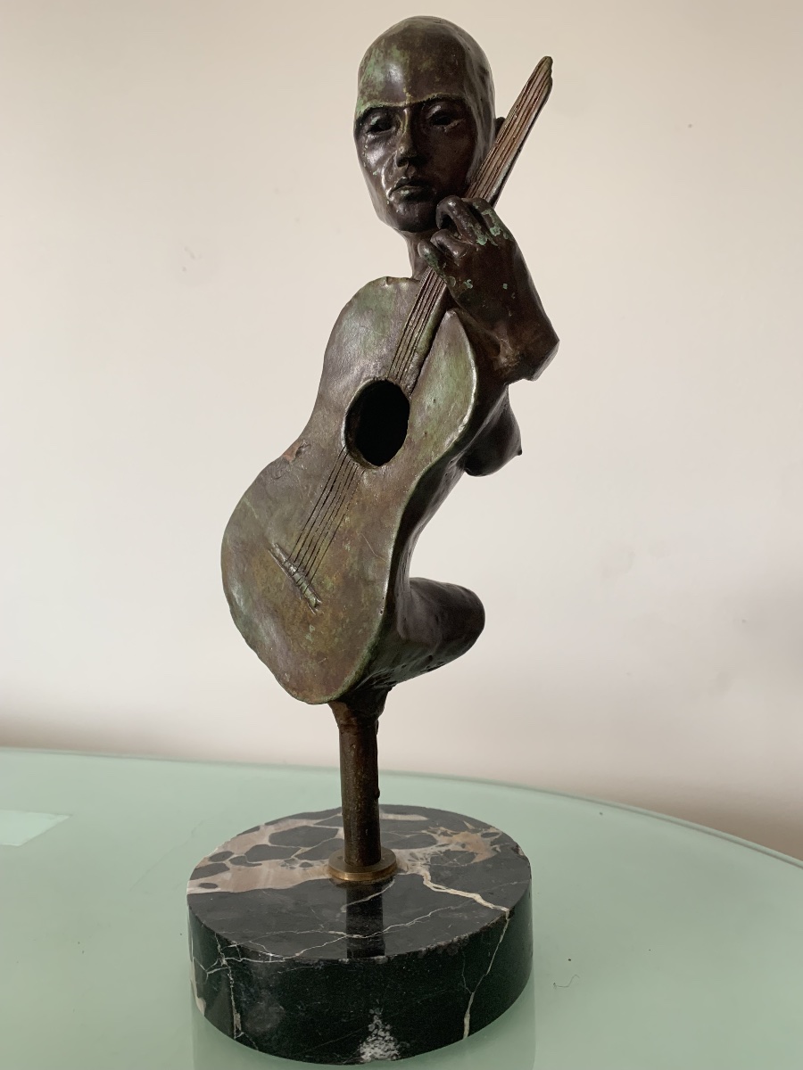 Bronze le Guitariste 