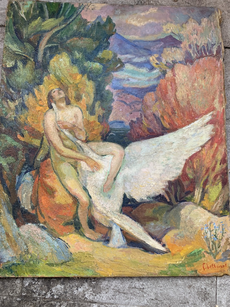 School Of Paris: Leda And The Sign By -photo-3