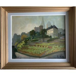 École de Paris Montmartre les vignes par Alphie  Iker