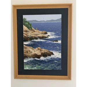 Marseille par John Mendray peintre de la marine 