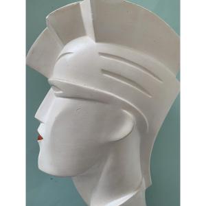 Buste Iconique "Irmgard" - Lindsey B (1984) - Design Postmoderne Original