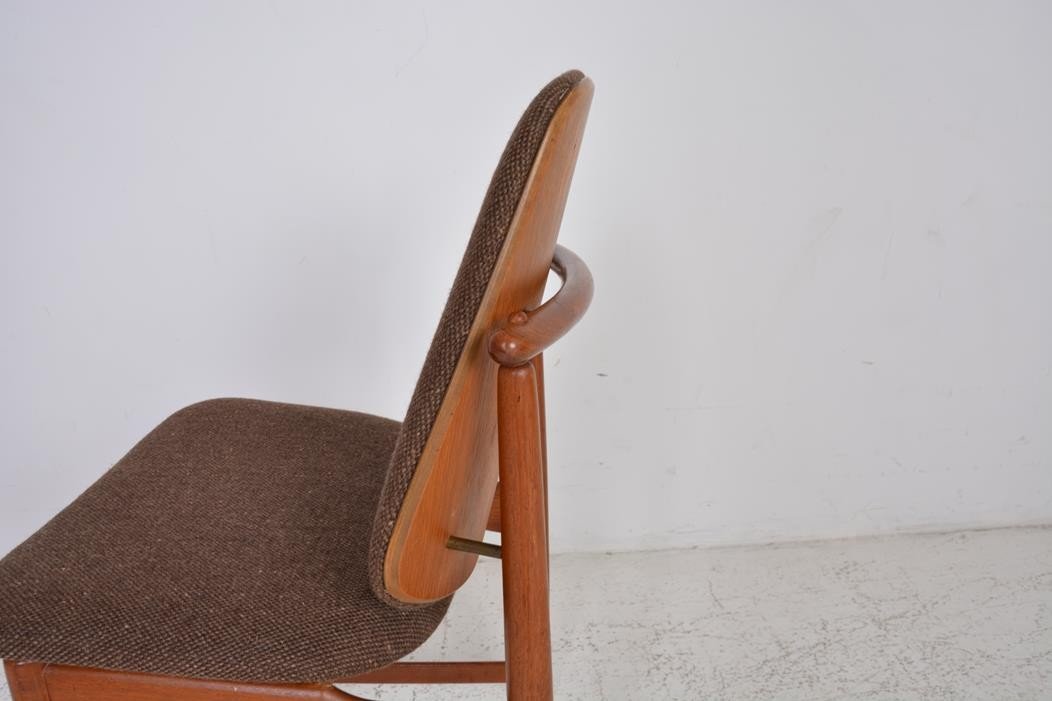 Scandinavian Chair By Designer Arne Hovmand Olsen (1919-1989) Edited By Mogens Kold,-photo-1