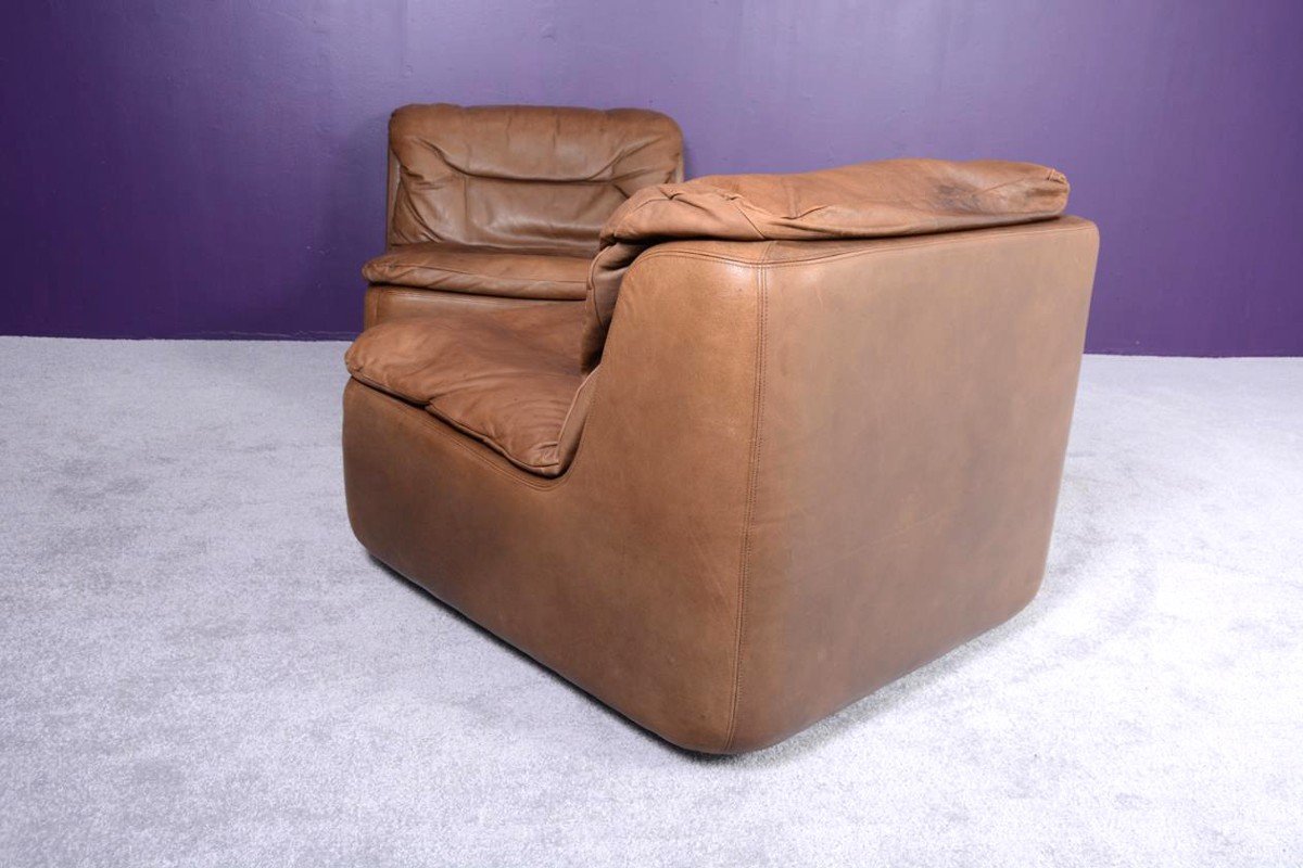 2 Chauffeuses modulables de Friedrich Hill pour la collection Walter Knoll 1970 -photo-1