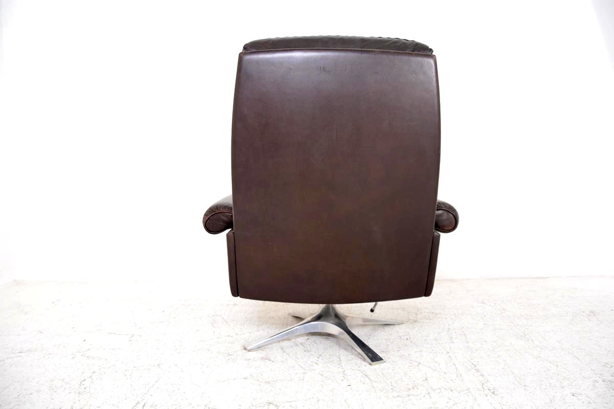 Swivel Armchair From Sède “ds 31” Dating From The 70s-photo-4