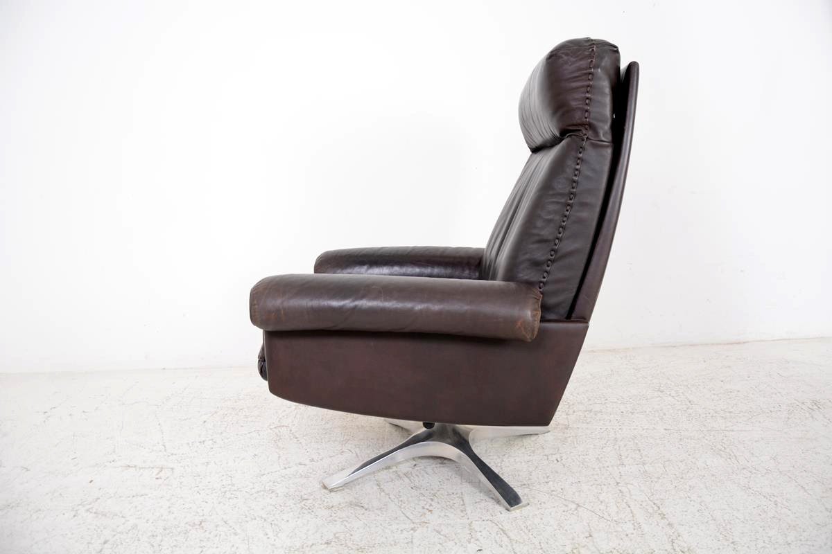 Swivel Armchair From Sède “ds 31” Dating From The 70s-photo-1