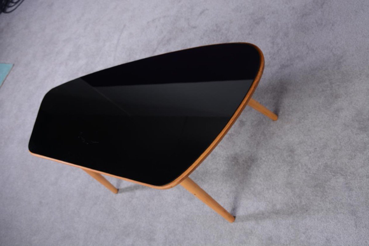 Black Glass Table-photo-3