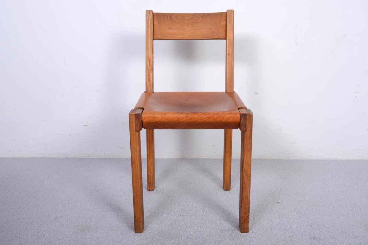 Chaise  S24 de Pierre Chapo 1967