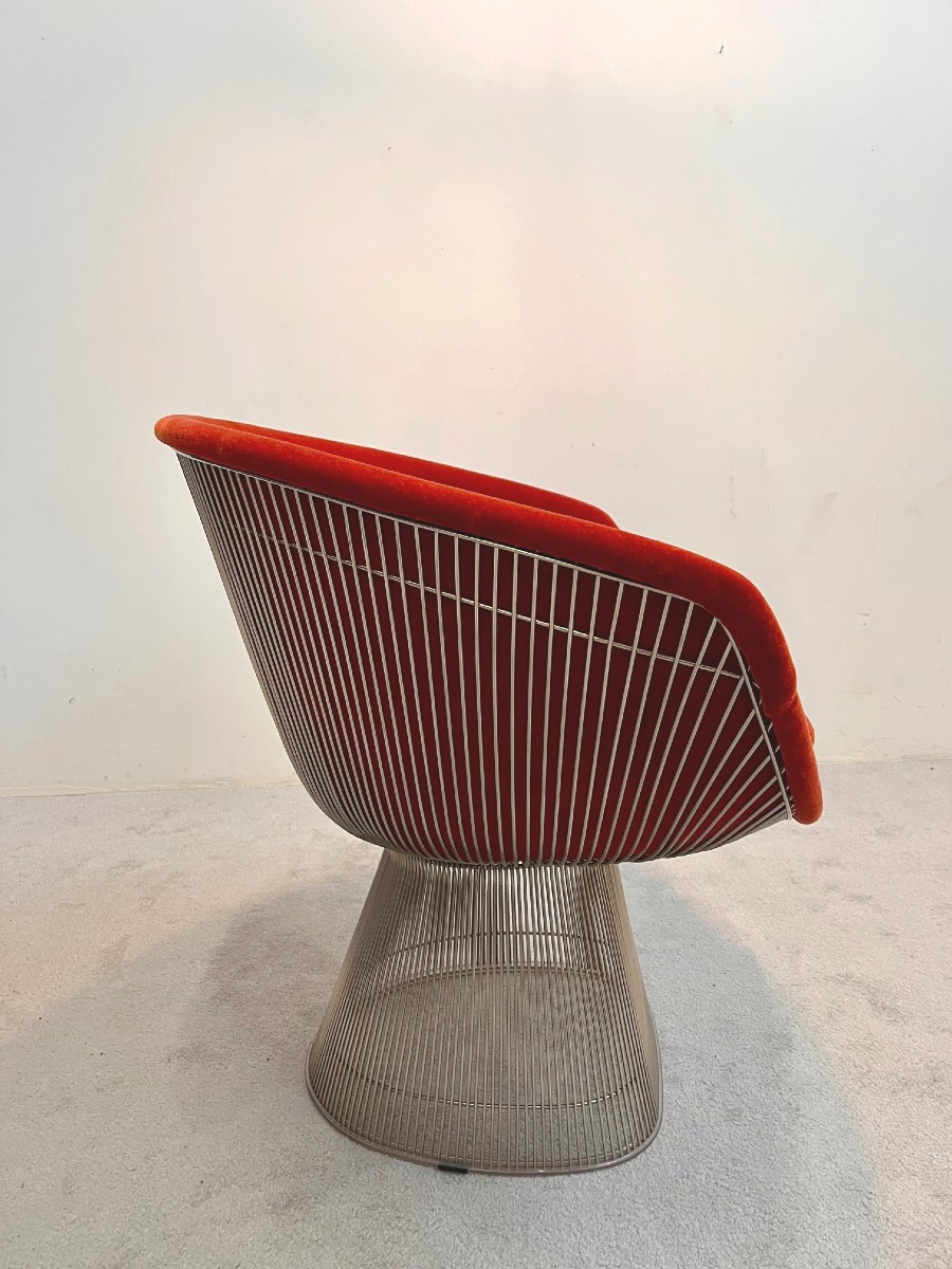 Lounge Chair par Warren Platner Edition Knoll International, 60's-photo-3