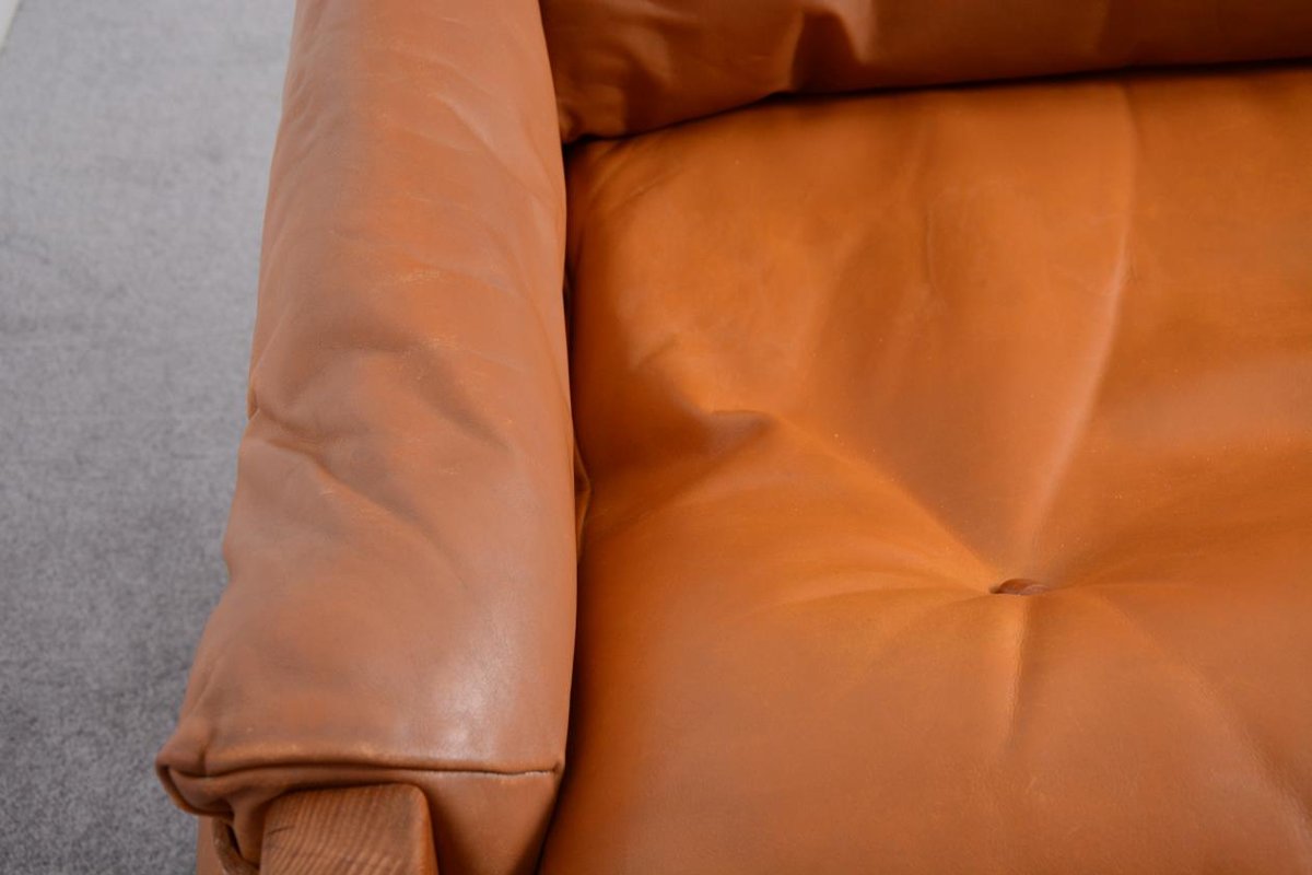 3-seater Sofa Model “s32” By Pierre Chapo Circa 60-photo-7