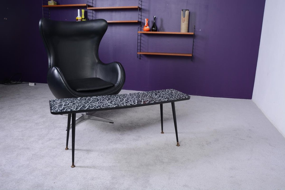 Vintage Rectangular Coffee Table From The 60s,-photo-4