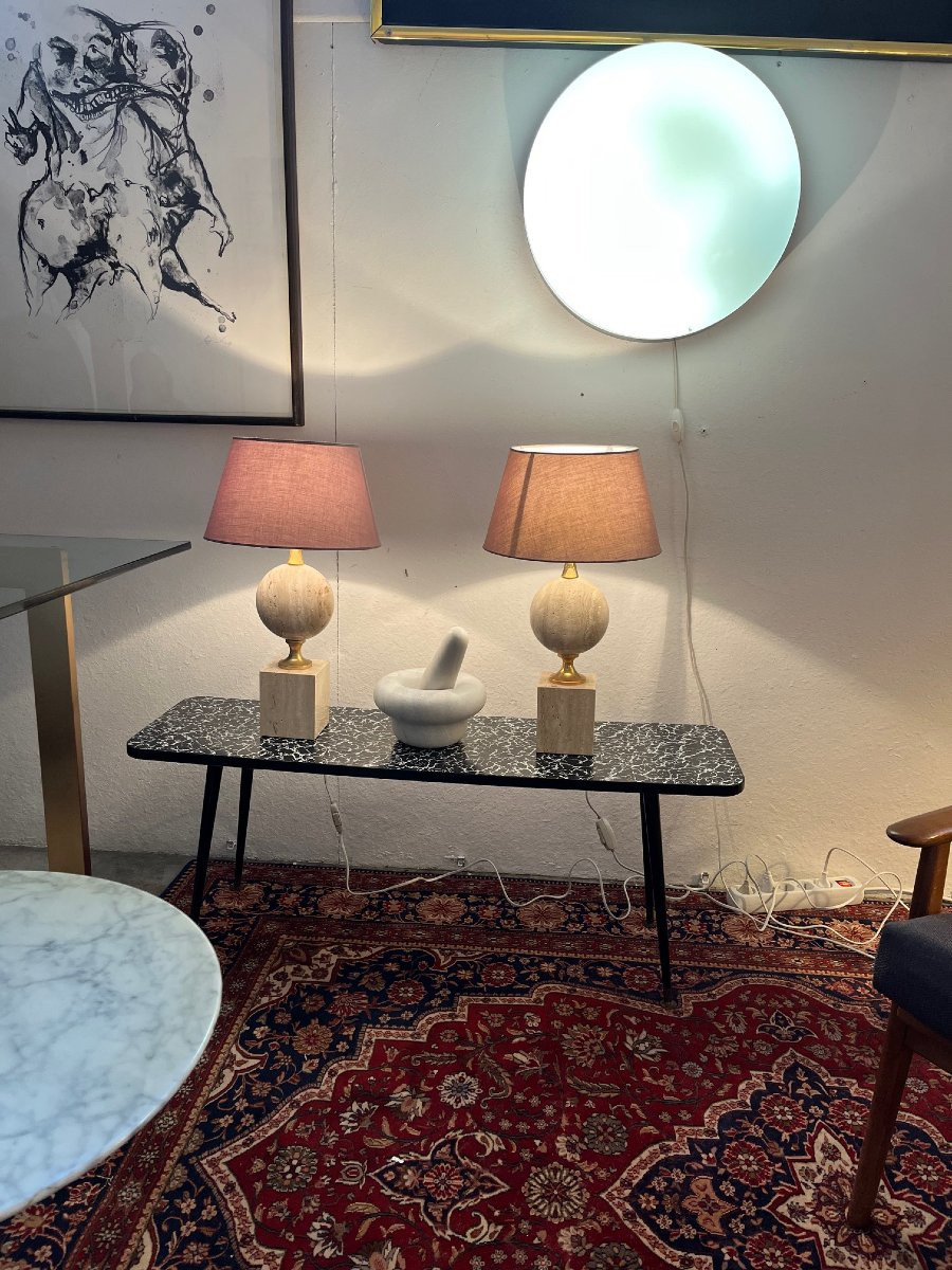 Vintage Rectangular Coffee Table From The 60s,-photo-5