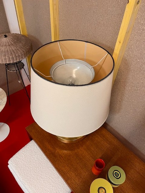 Paire de lampes italiennes circa 1980.-photo-2