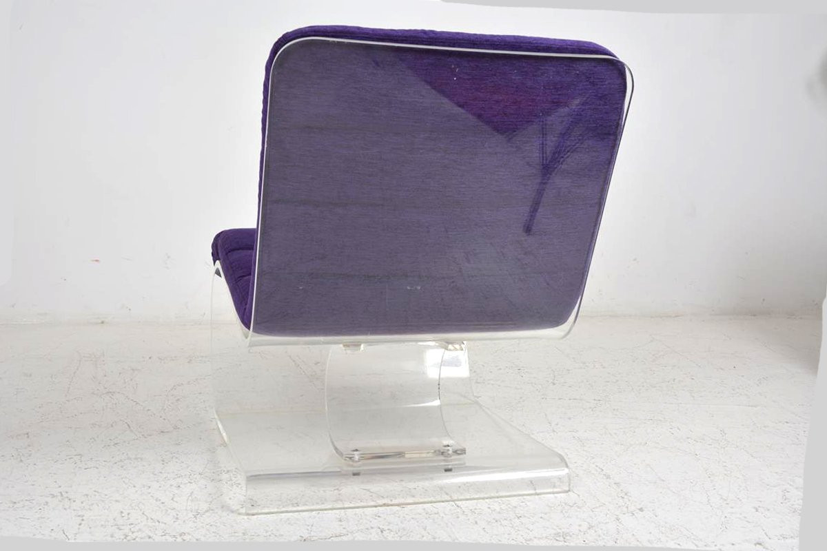 Vintage Plexiglas "space Age" Armchair, 1970-photo-4