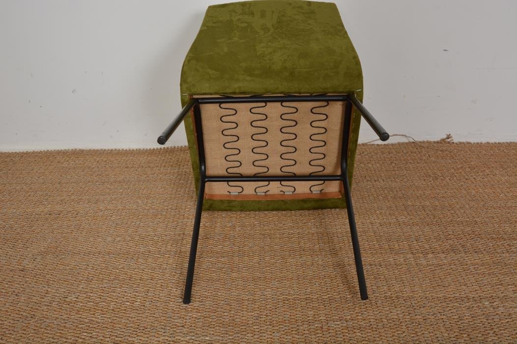 Ensemble de 6 chaises vintage CM145 de Paulin, années 1954-photo-2