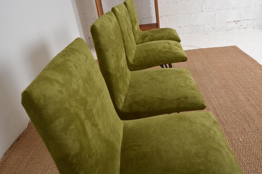 Ensemble de 6 chaises vintage CM145 de Paulin, années 1954-photo-1