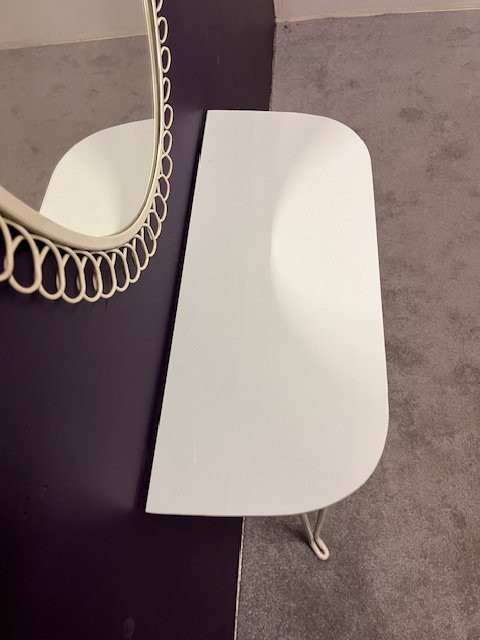 Console Table With Mirror From The 1960s-photo-2