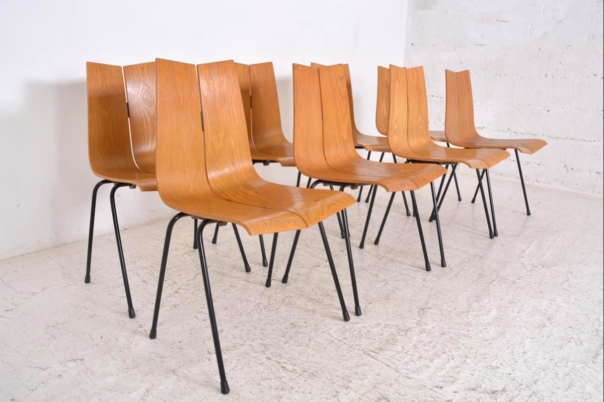 Ga Chairs By Hans Bellmann For Horgen-glarus, Switzerland, 1960s-photo-4