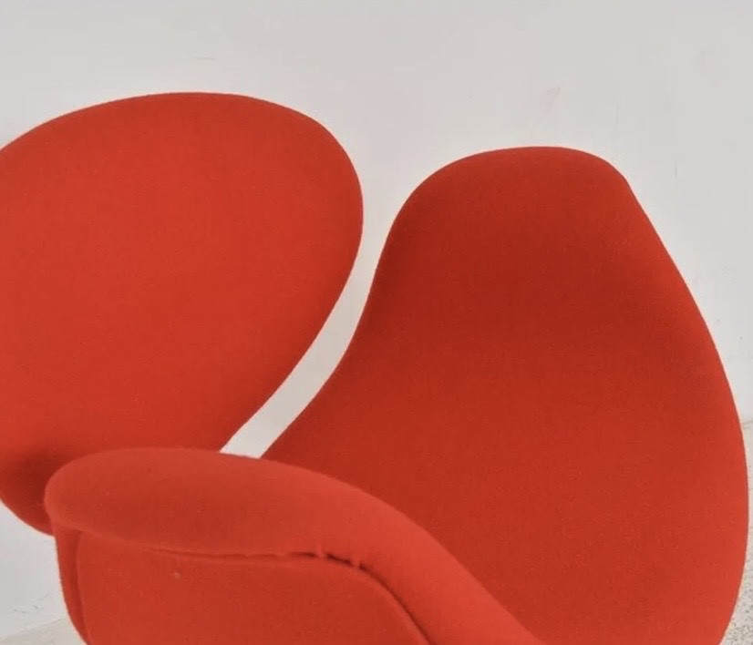 Little Tulip Swivel Armchair By Pierre Paulin-photo-2