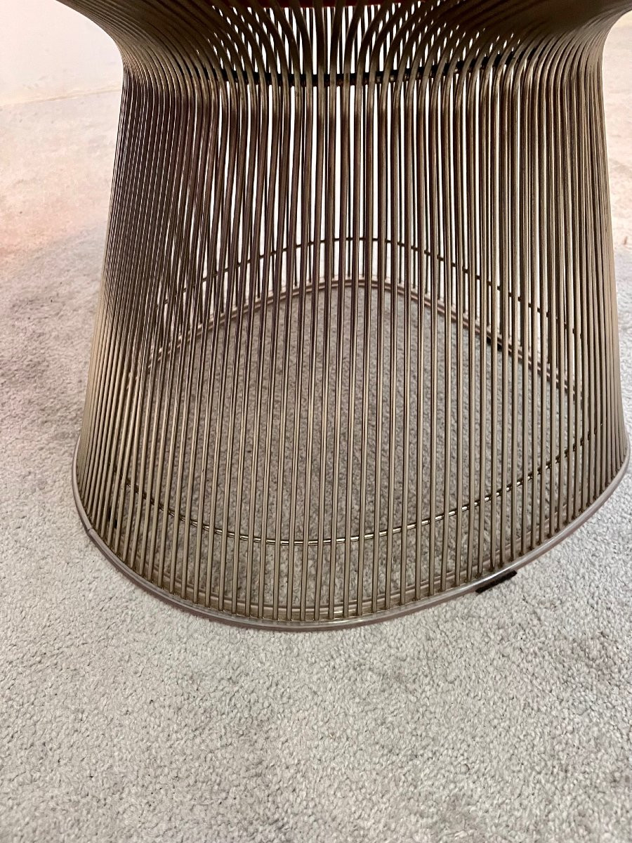 Lounge Chair 60s By Warren Platner Edition Knoll-photo-3