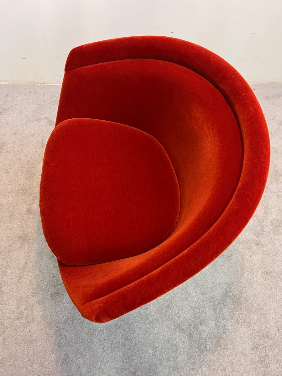 Lounge Chair 60s By Warren Platner Edition Knoll-photo-6