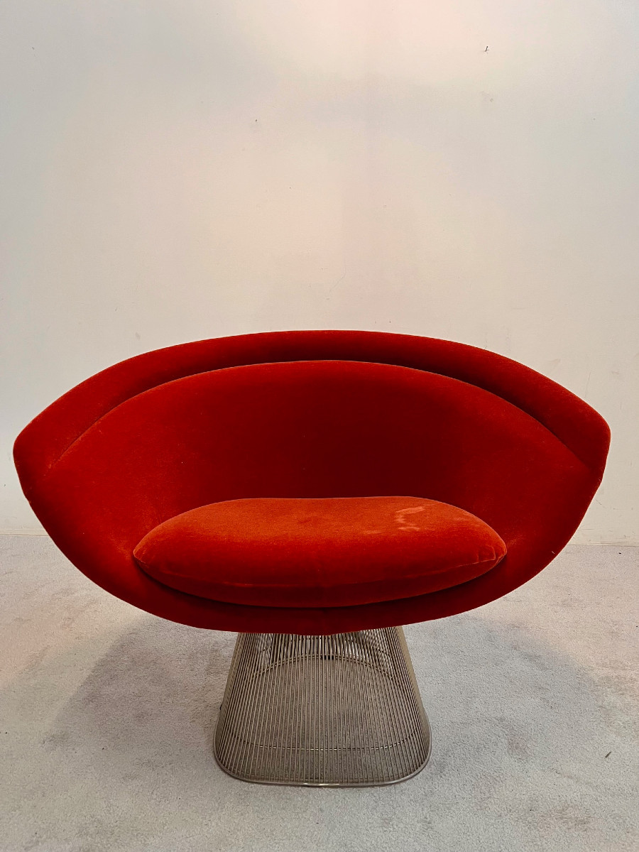 Lounge Chair 60s By Warren Platner Edition Knoll