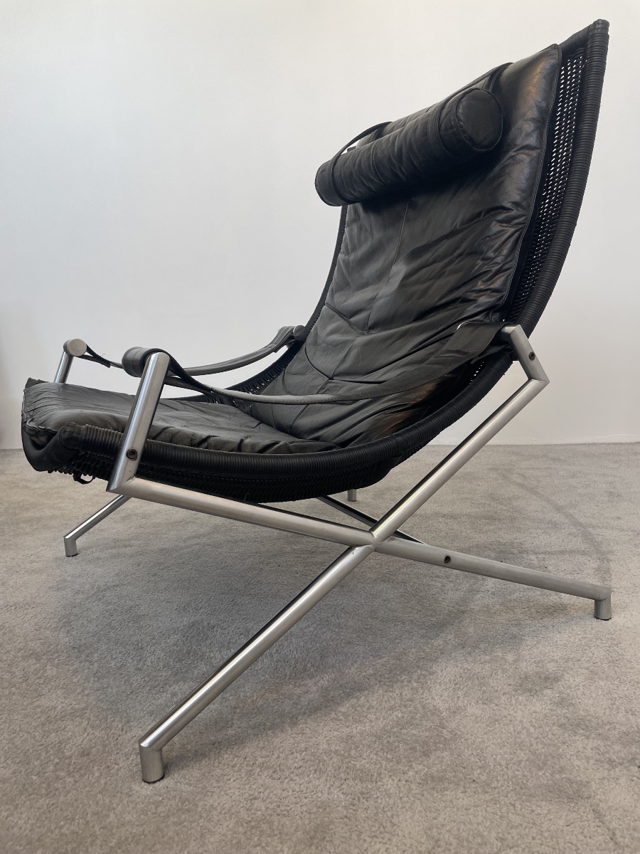 Armchair By Gerard Van Den Berg For Rohé 80s-photo-3