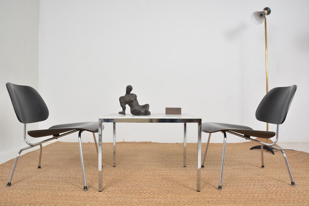 Lcm Chair (metal Lounge Chair) By Ray & Charles Eames Herman Miller Edition 1950s.-photo-6