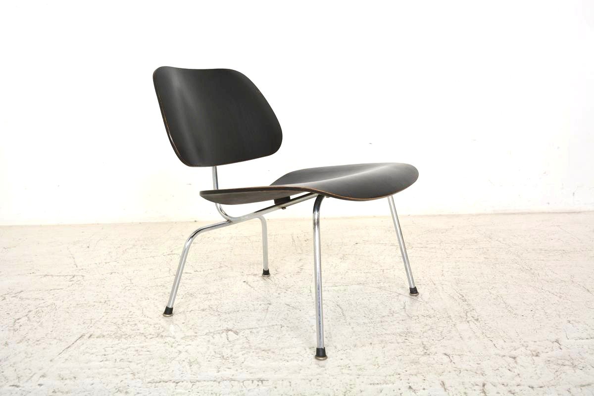 Lcm Chair (metal Lounge Chair) By Ray & Charles Eames Herman Miller Edition 1950s.