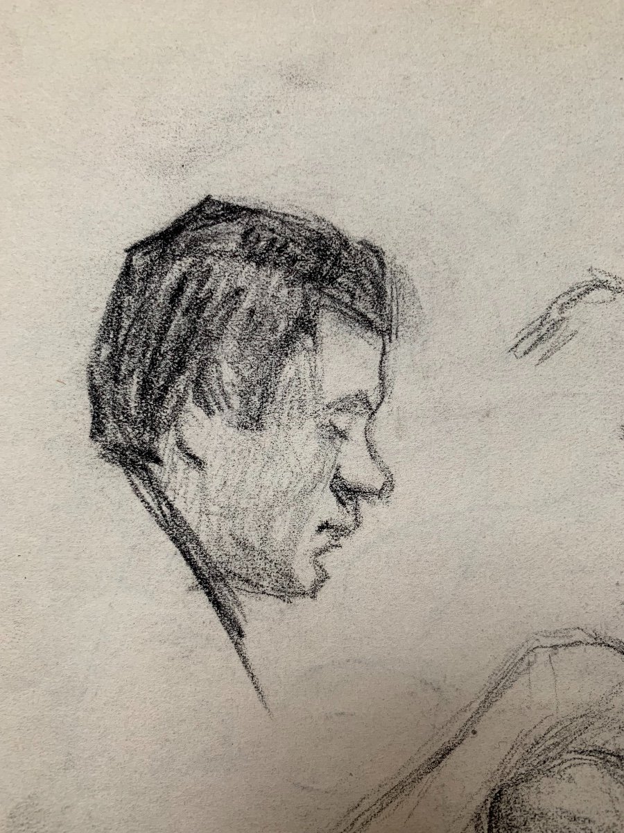 Proantic Emile René Ménard (18621930), Study Of A Female Nude And