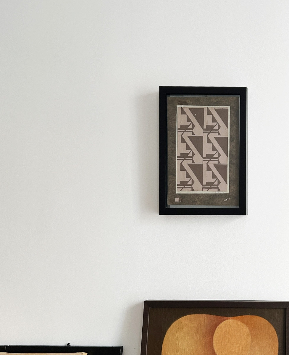 éric Bagge (1890-1978), Brown - Design Project No. 183 Bis, Circa 1928-photo-2
