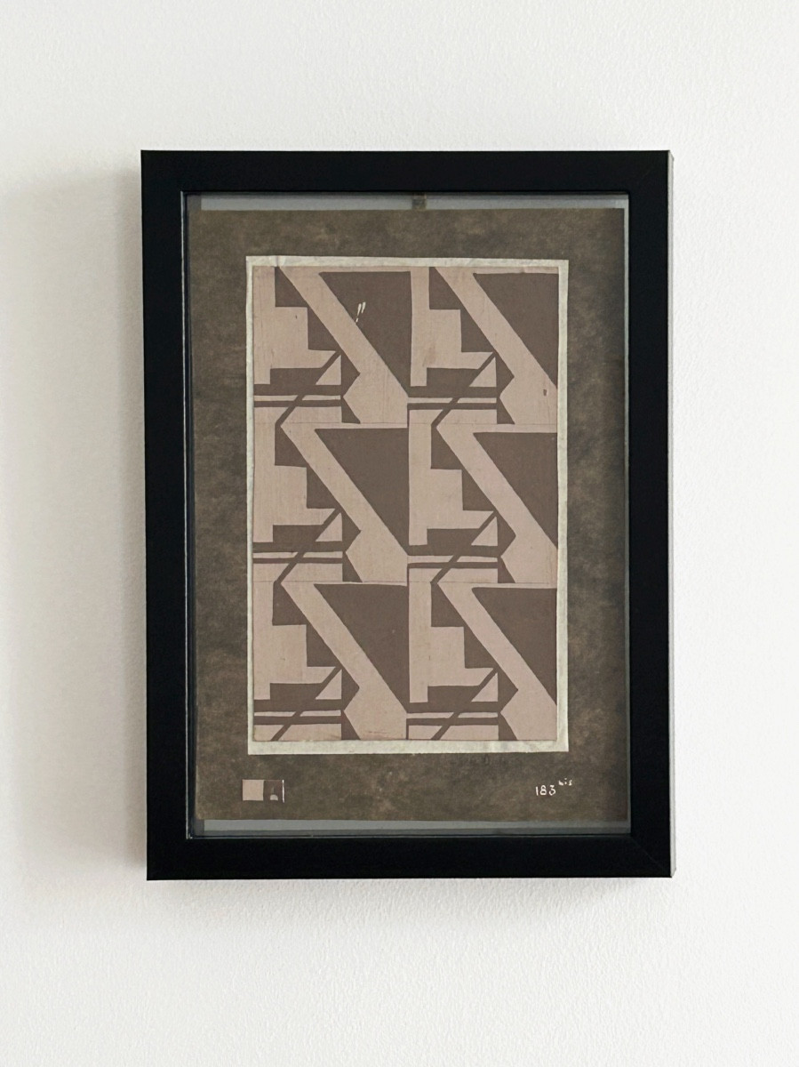 éric Bagge (1890-1978), Brown - Design Project No. 183 Bis, Circa 1928